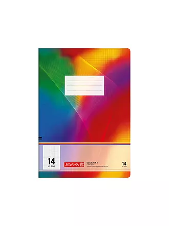 BRUNNEN VERLAG | Quaderno A4 a quadretti 5mm 40 fogli |